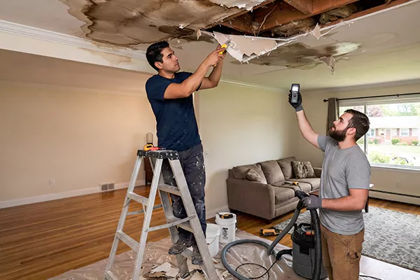 Ceiling Water Damage Restoration Fort Collins