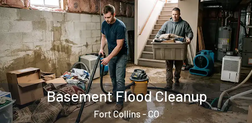 Basement Flood Cleanup Fort Collins - CO