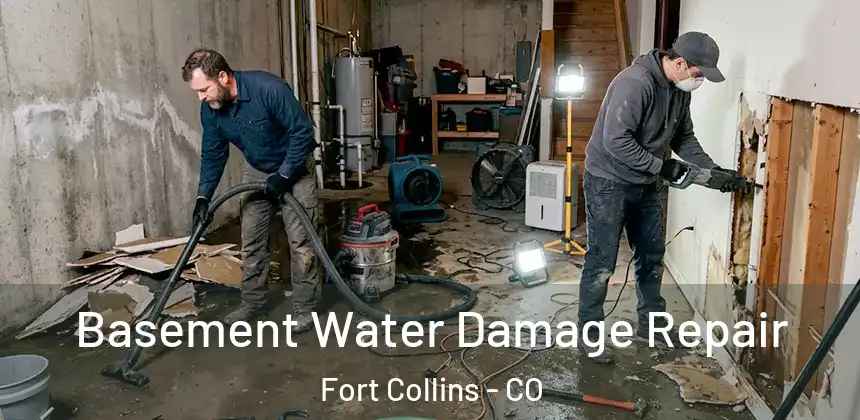  Basement Water Damage Repair Fort Collins - CO