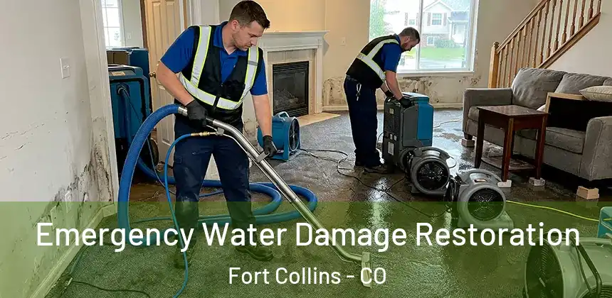  Emergency Water Damage Restoration Fort Collins - CO