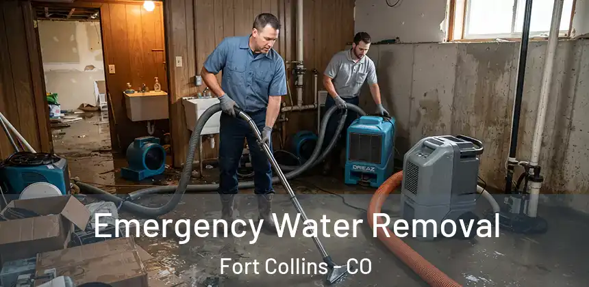 Emergency Water Removal Fort Collins - CO