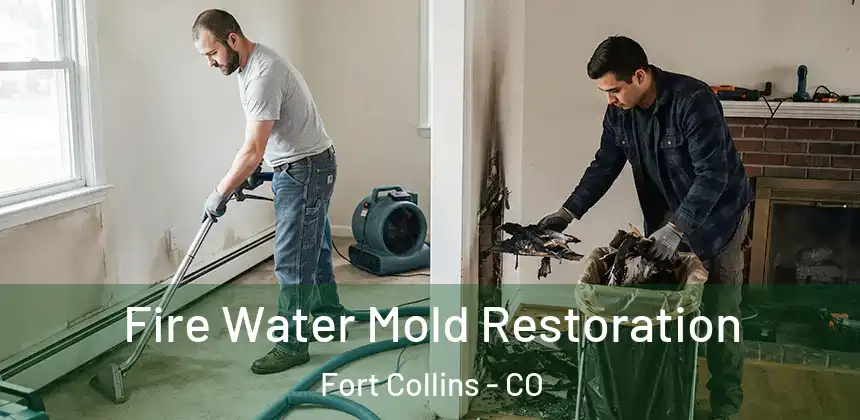  Fire Water Mold Restoration Fort Collins - CO