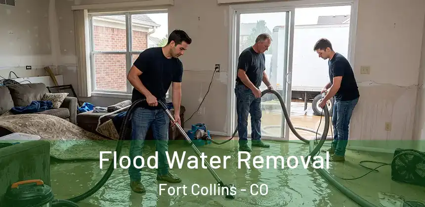  Flood Water Removal Fort Collins - CO